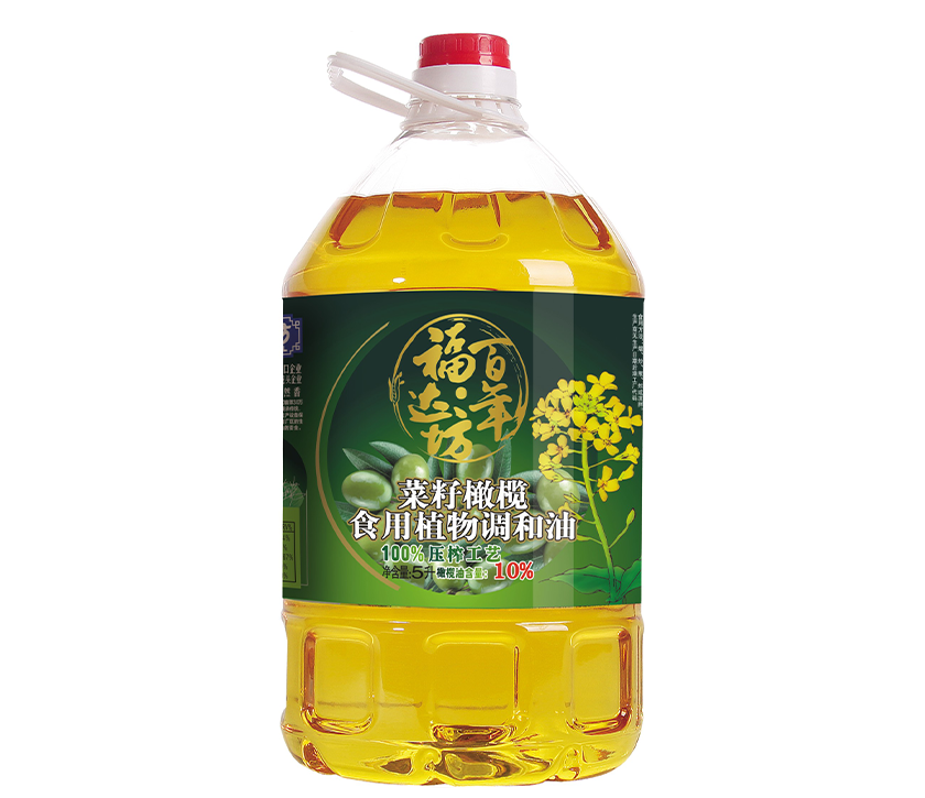 百年福达坊菜籽橄榄食用植物调和deep色客
5升