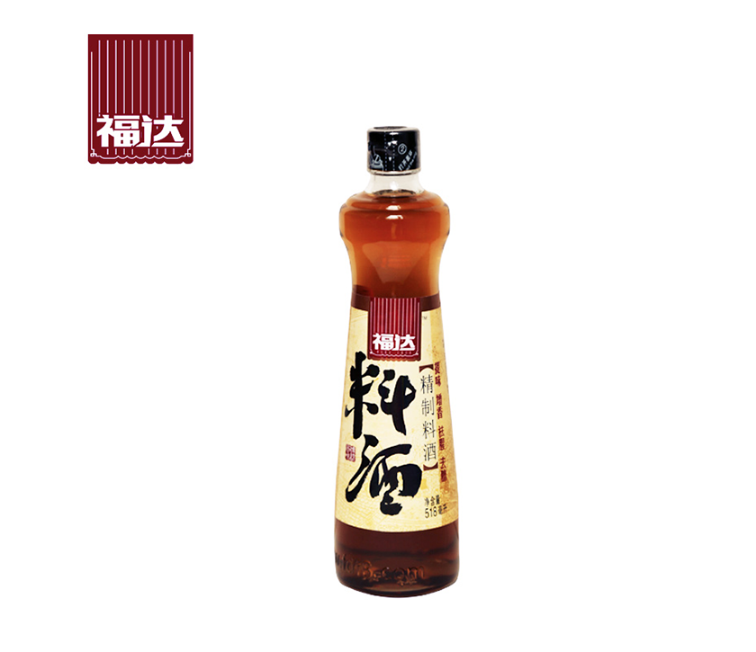 福达精制料酒518ml