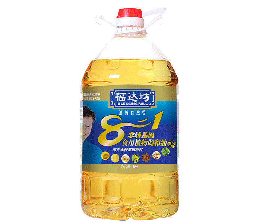 福达坊八合一食用植物调和deep色客
5L